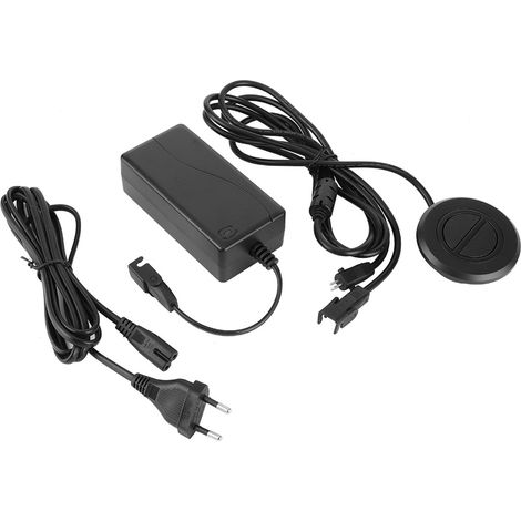 Télécommande filaire pour canapé électrique inclinable, compatible avec les modèles EU 100/240V (1 prise mâle, 1 prise femelle). (1/5)