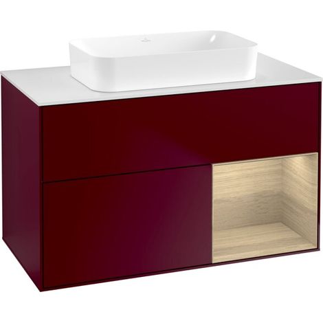 Villeroy & Boch G661PCHB Meuble sous lavabo Finion G66 (1/2)