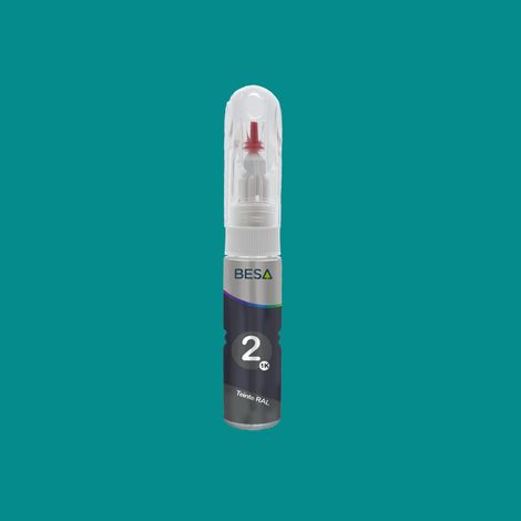 Stylo retouche peinture Bleu Turquoise RAL 5018  Satin