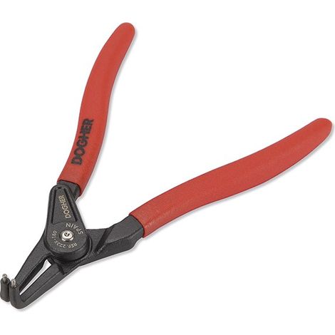 Zange, gebogen, für den Außenbereich, Seeger Pro (220 mm)  DOGHER 221X-220