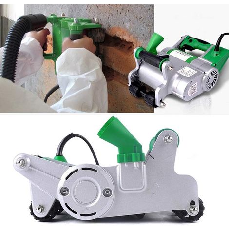 Rainureuse à mur 1100 W, rainureuse électrique 2000 tr/min Profondeur d'usinage verte (1/5)