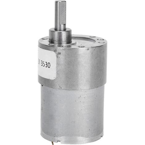 Moteur À Courant Continu À Réduction - 6-30 V DC - 7-1600 Tr/Min À Vide - Pour Applications Industrielles Et Domestiques - 1 Pièce (1/5)