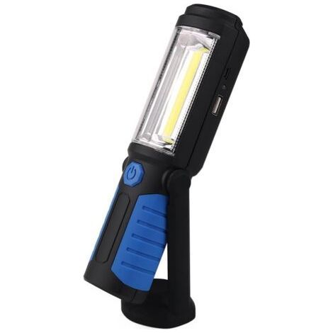 Rechargeable LED Work Light with Cordless Magnetic LED Torch for Outdoor Camping (Blue) (1/5)