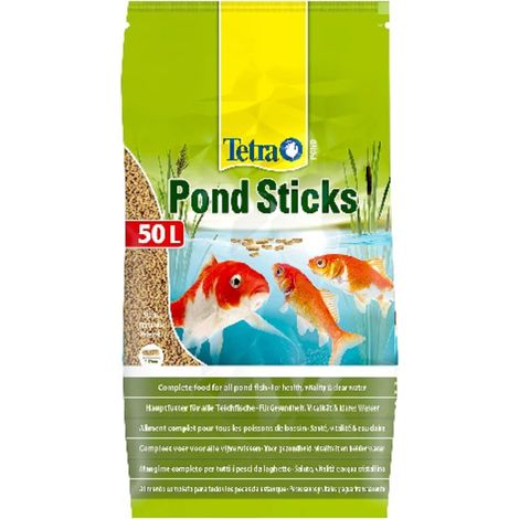 Tetra -Teichstcke, Teichfischfutter, 50 l