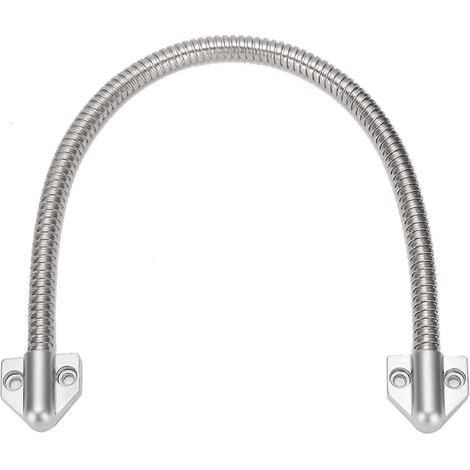Porte pour conduit de câbles, anneau de porte avec manchon de montage apparent en col de cygne, utilisé comme protecteur de câble vidéo dans les systèmes de contrôle d'accès. (1/5)