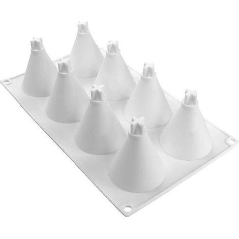 Silikon-Kuchenform in Weihnachtsbaumform – 3D-Backdekoration für Silvesterpartys (1/5)