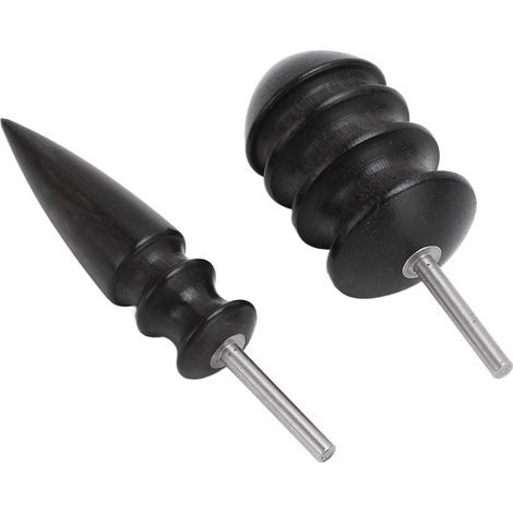 Polissoirs à cuir à pointe fine en métal et bois de santal, aux bords arrondis outils électriques de polissage du cuir. (1/5)