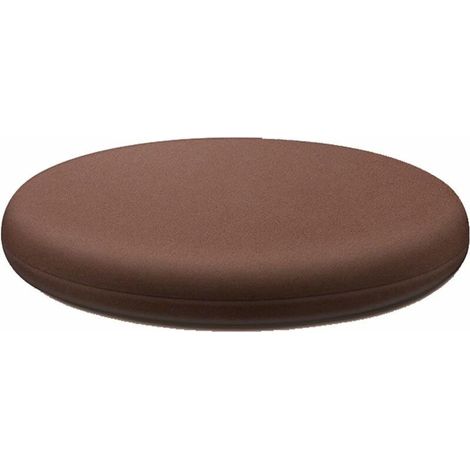 Rundes Stuhlkissen 40 cm – Dicke 4 cm – Memory-Schaum – Maschinenwaschbarer Bezug – Atmungsaktive Strickbaumwolle