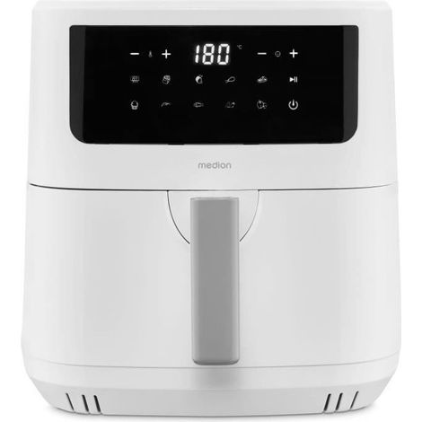 Friggitrice ad Aria Calda - MEDION - 50073000 - 2150 W - Schermo Touch - 9 Programmi - Bianco (1/5)