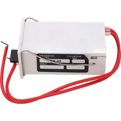 Compteur électromagnétique 4 chiffres mesure précise compteur numérique industriel PC DC12V (1/5)