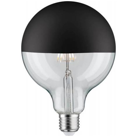 Paulmann LED-Lampe 6,5 W Schwarz E27 Dimmbar