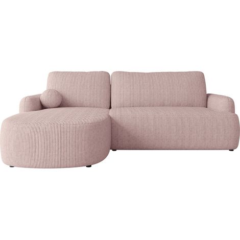 Sofá rinconero Comfivo Popis, Izquierda, Función de descanso, Almacenaje, 250x174x90cm, 0
