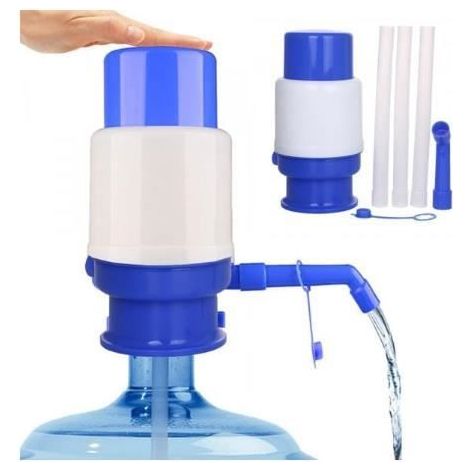 Pompe à bouteille d'eau manuelle - Pompe à eau portable - En plastique - Distributeur d'eau potable (1/4)