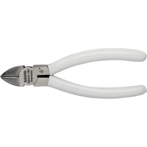 Bahco Edelstahl-Seitenschneider mit PVC-beschichtetem Griff, 195 mm