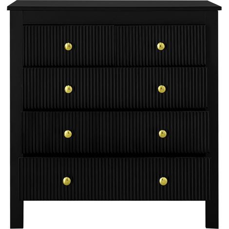 Buffet, commode avec portes spéciales et poignées dorées, buffet/meuble à chaussures/coiffeuse [OLD SKU:WF325795BAA]