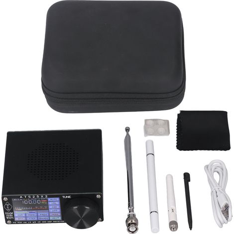 Récepteur radio à bande complète, écran tactile couleur, WiFi FM LW MW SW SSB, balayage de spectre (1/5)