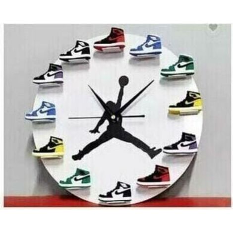 Home 30cm AJ1-12 Wanduhr, Wanduhr für Wohnzimmer, Schlafzimmer, Büro, Café, Bar Dekoration (Weißer Hintergrund) (1/2)