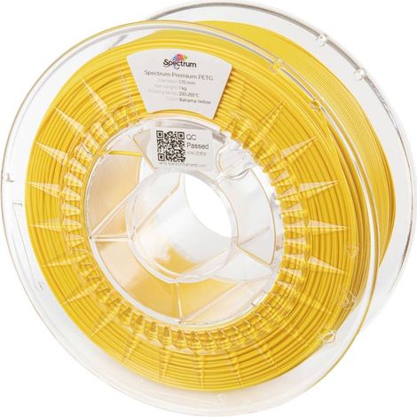 Spectrum Filaments 80060 PET-G Premium Filamento per stampante 3D PETG resistente ai prodotti chimici, resistente agli (1/2)