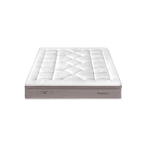 Matelas Epeda GALACTIQUE rose 70x190 cm 32 cm à ressorts ensachés et mousse Multi-air