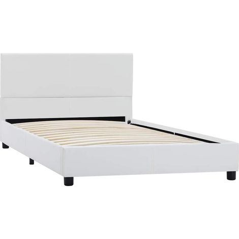 Maison Exclusive - Giroletto Bianco in Similpelle 100x200 cm (1/5)