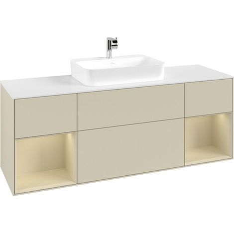 Villeroy & Boch F451HJHJ Meuble sous-lavabo Finion F45 (1/3)