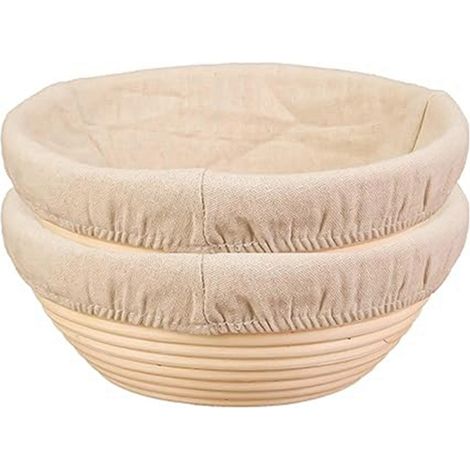 Panier banneton pour pain artisanal, levain, fermentation naturelle et pâtisserie maison.-AquaForge (1/5)