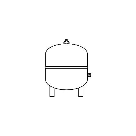 Vaillant Vase d'expansion solaire 50 l, à poser au sol, 302496