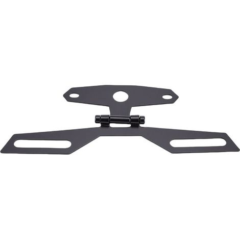 Support Plaque Immatriculation Moto - Réglable - Compatible Garde-Boue Arrière - Pour Moto ATV VTT - 1 Pièce (1/5)