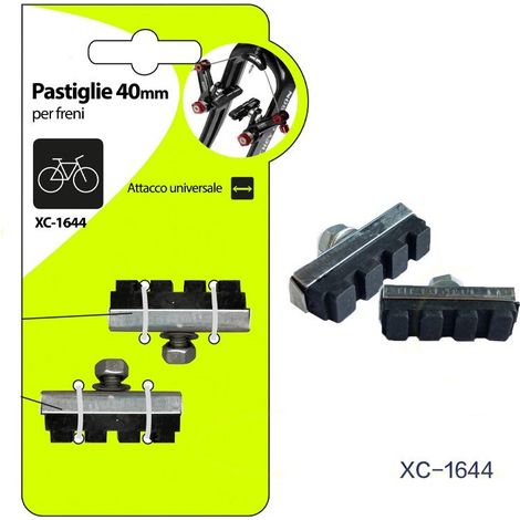 Trade Shop - Kit 2 Pcs 40 Mm Bicicletas De Freno De Bicicleta Con Ataque Universal Xc-1644 - (1/2)