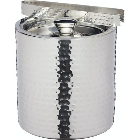 Craft BarCraft bac à glace argenté 1,5 litres acier inoxydable