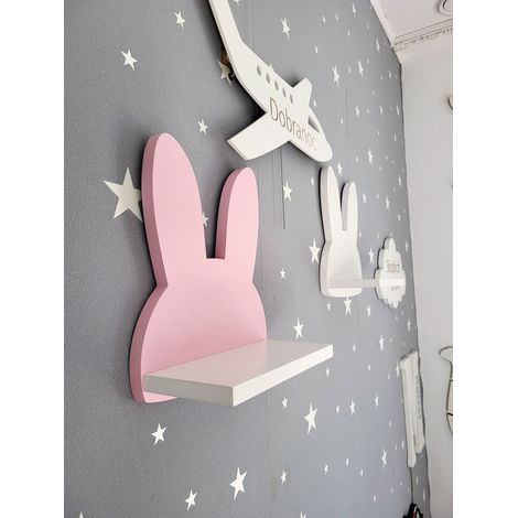 Estantería de conejito rosa - Galaxia (1/5)