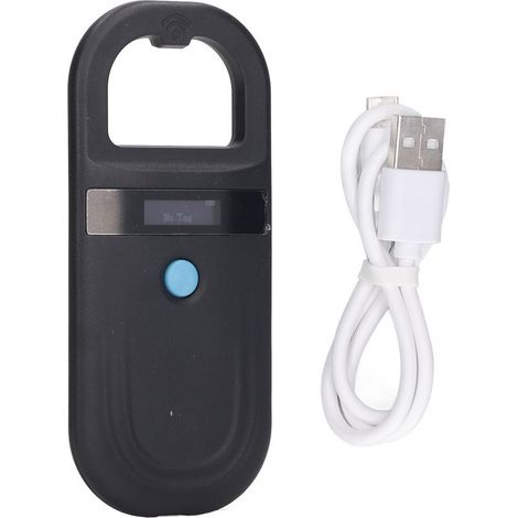Lecteur De Micropuces - 134.2 Khz - Compatible FDX-B Et EMID ISO 11784-11785 - Ecran OLED 0.91 Pouces - Batterie Integree 300 Mah - Pour Animaux Domestiques Et D Elevage - 1 Unite (1/5)