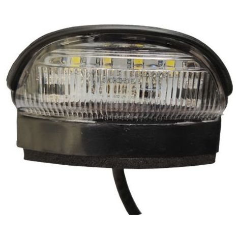 Éclairage de plaque d'immatriculation arrière LED 12 V 24 V universel pour voiture, bus, remorque, camion, vans, bateaux, camping-car, SUV, caravanes tout-terrain, feux de signalisation (1/5)