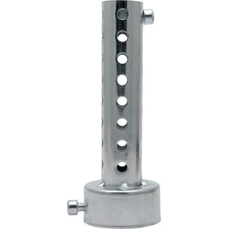 Pot d'échappement universel pour moto 48 mm (1 pièce) - Réducteur de bruit (DB Killer) - Argent