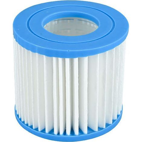Filtre Spa Type D, 4Pcs Cartouche filtrante de Piscine Remplace pour Bestway VII & Intex D, Filter Cartridge pour Summer Waves