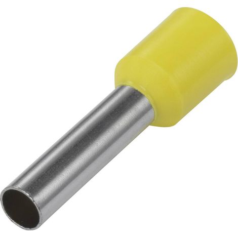Vogt Verbindungstechnik 460308 Capocorda 1 mm² Parzialmente isolato Giallo 100 pz. (1/2)