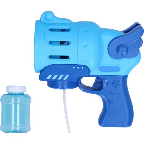 Pistocheuse portable pour enfants 3000 bulles par minute, souffleur à bulles 5 trous pour fête en extérieur ou intérieur, anniversaire
