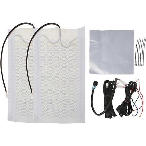 Coussin chauffant électrique universel 12V pour siège de voiture/SUV, idéal pour l'hiver. (1/5)