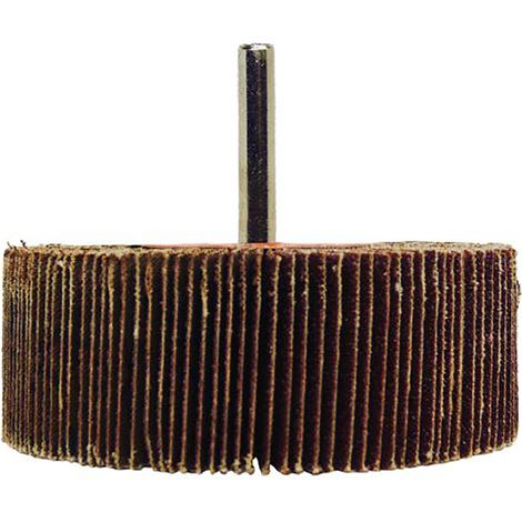 Meule abrasive, Dia. 80mm RS PRO, grain P60, Oxyde d'aluminium ( Prix pour 1 )