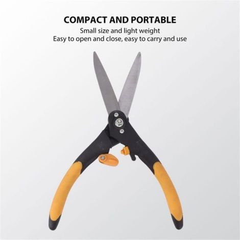 Ciseaux de Jardin à Large Ouverture pour Taille des Arbustes et Haies Outils de Jardinage Pratiques pour la Taille des Plantes et du (1/4)