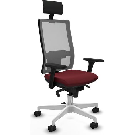 Sedia da ufficio piqueras y crespo Horna arancione schiuma