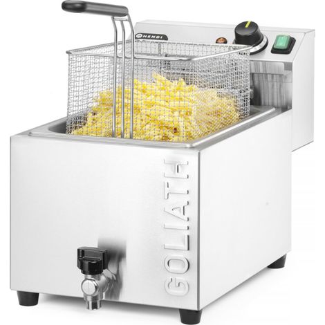 La freidora más potente con grifo HENDI GOLIATH 400V 10,2kW 10L (1/5)