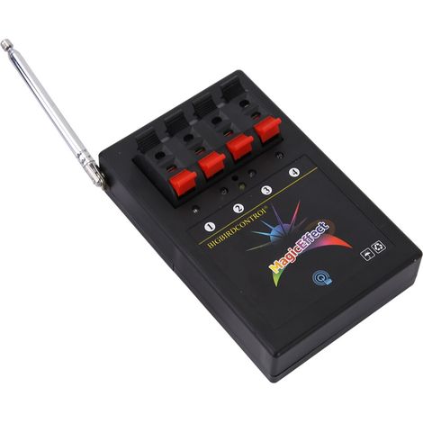 Interrupteur d'allumage électronique à 4 positions avec télécommande sans fil pour système de feux d'artifice (1/5)