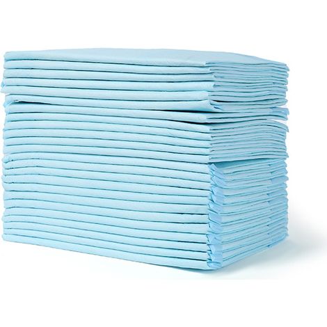 Un ensemble de 100 protections contre les crottes de chien, anti-déversement, surface à séchage rapide, 33 cm 45 cm pour chiens et chiots (1/4)