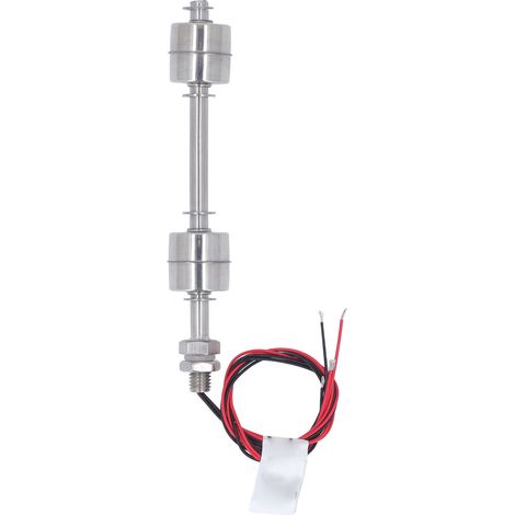 Capteur de niveau d'eau avec interrupteur à flotteur, 150mm, en acier inoxydable, haute sensibilité, contrôleur de liquide à Double boule 0-220V