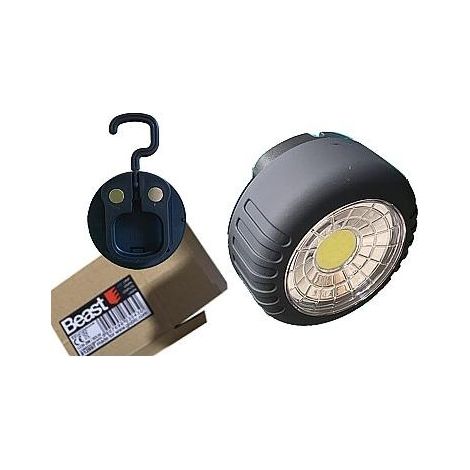LAMPADA COB PER GARAGE 2W 80LM 3xAAA