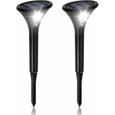 Lampe Solaire Extérieur avec Détecteur de Mouvement étanche,Eclairage Solaire Exterieur Sans Fil Réglable Lumière Sécurité Odipie (1/4)