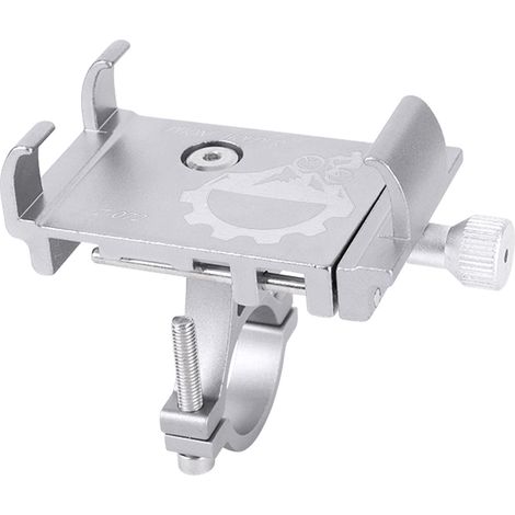 Support de guidon de Scooter de moto en aluminium de support de téléphone portable de vélo pour le support de Smartphone de 3.0 à 6.8 pouces (1/5)