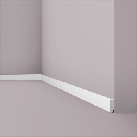 NMC FT1F-box WALLSTYL Noel Marquet 1 caja 26 piezas Zócalo Moldura friso diseño moderno blanco 52 m