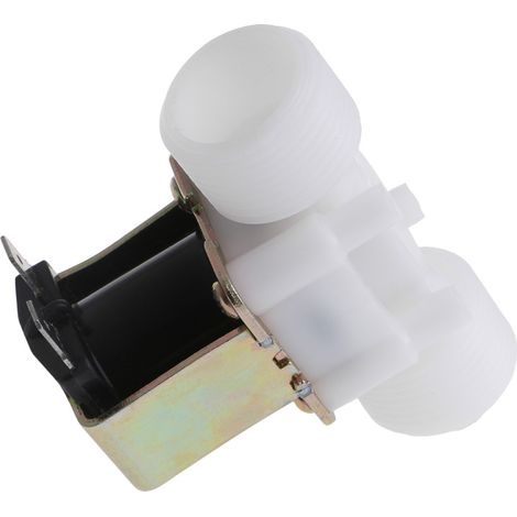 Électrovanne magnétique en plastique 3/4 "12V pour Machine à laver, distributeur d'eau potable, interrupteur de contrôle de pression pneumatique (1/5)